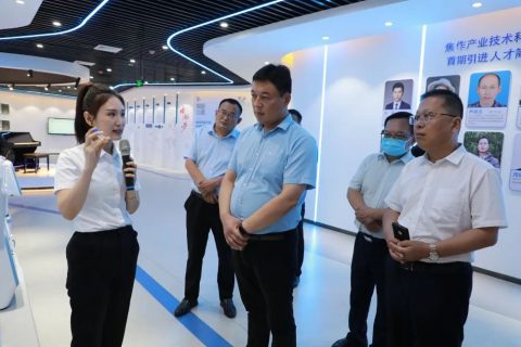 【新聞動態】山東梁山縣經濟開發區黨工委副書記布留省一行蒞臨設計城參觀考察