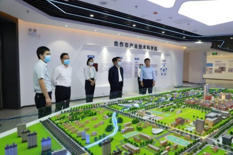 【園區動態】河南省委編辦主任王付林一行蒞臨設計城參觀考察